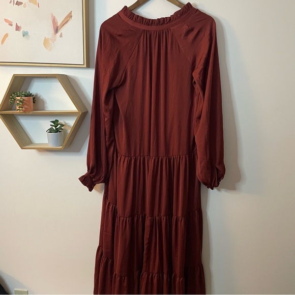 Banana Republic Tiered Maxi Dress Small - Picture 5 of 7